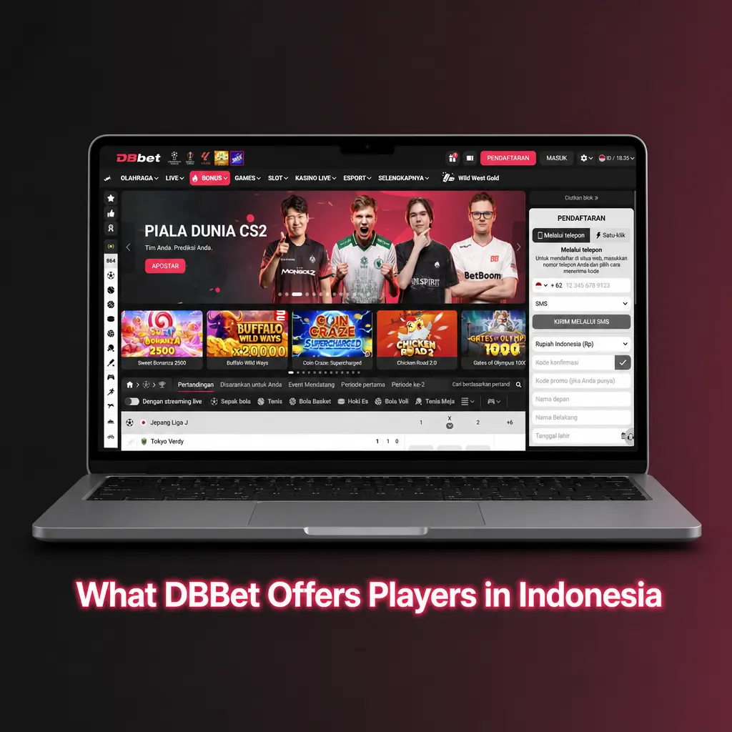 What DBBet Offers Players in Indonesia