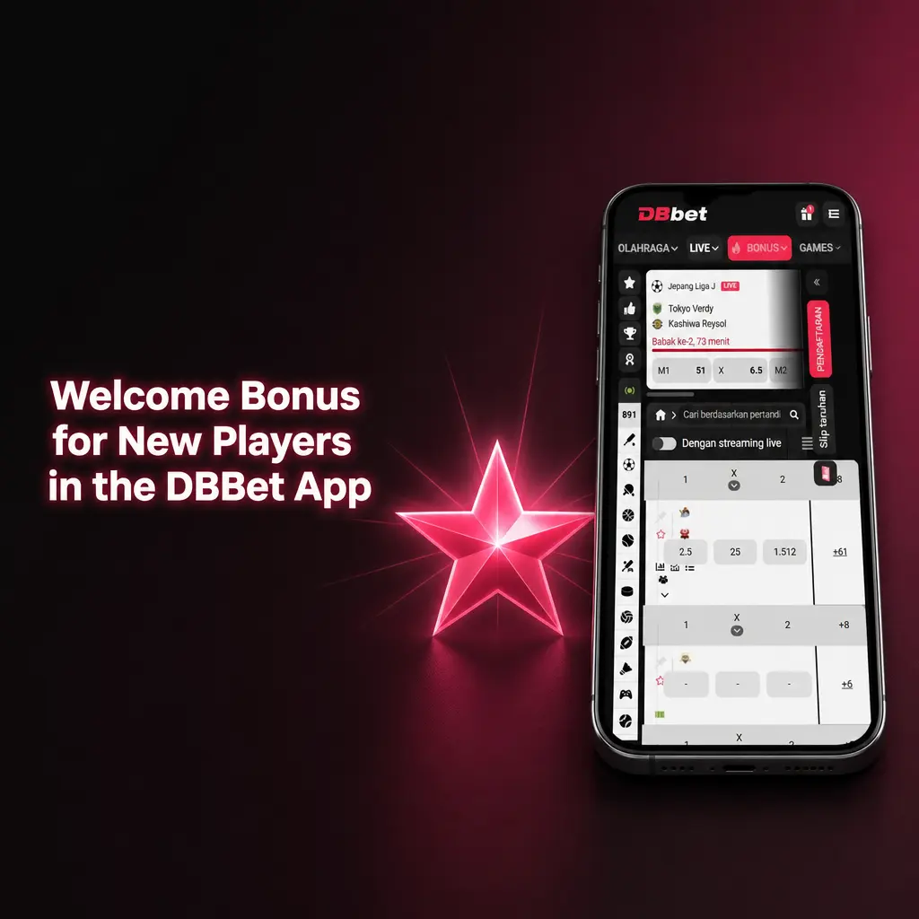 Welcome Bonus for New Players in the DBBet App