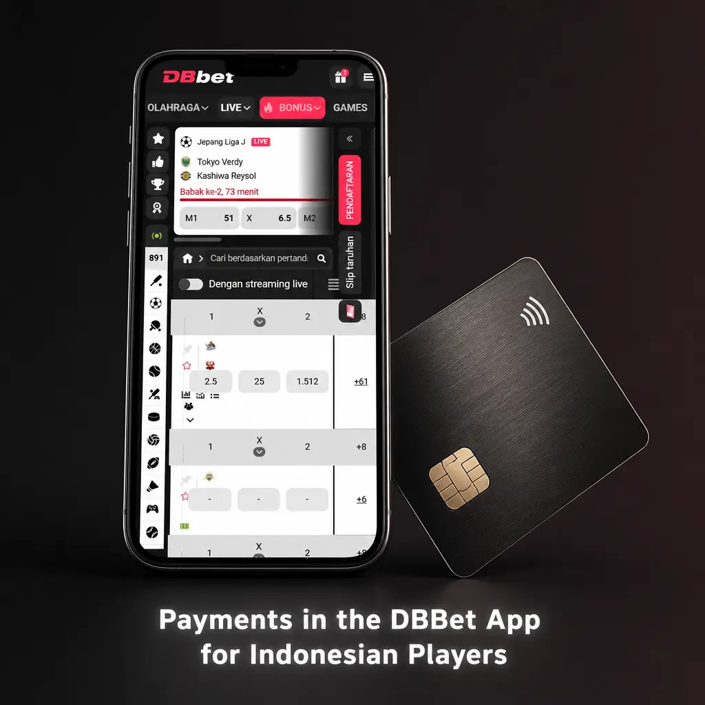 Payments in the DBBet App for Indonesian Players