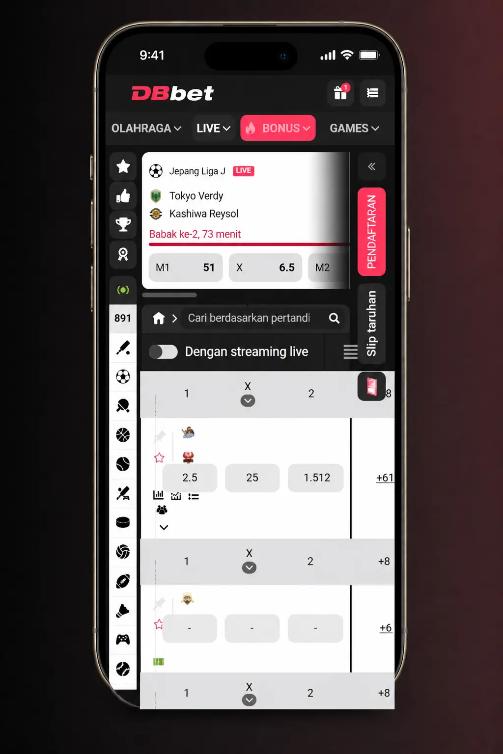 Steps to Start Betting in the DBBet App