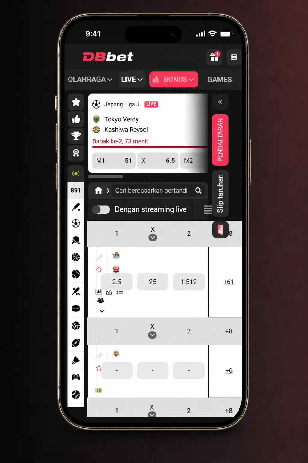 Steps to Start Betting in the DBBet App
