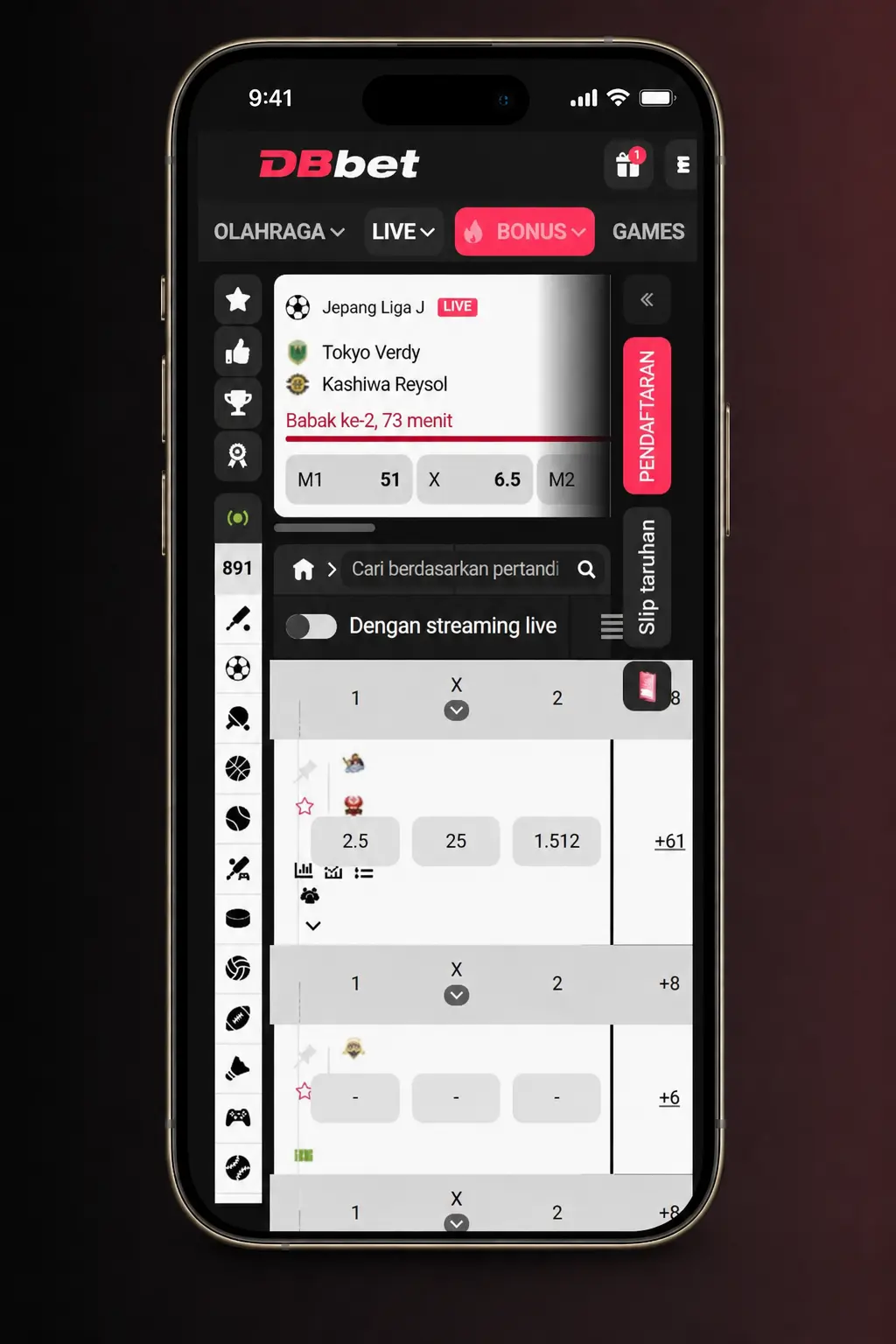 Steps to Start Betting in the DBBet App