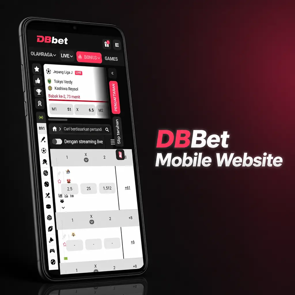 DBBet Mobile Website