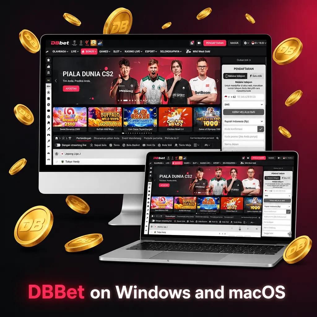 DBBet on Windows and macOS