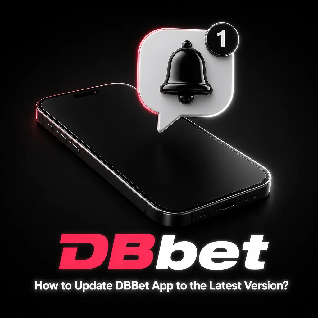 Steps to update the DBBet Android app to the latest APK version via in-app notification and manual installation